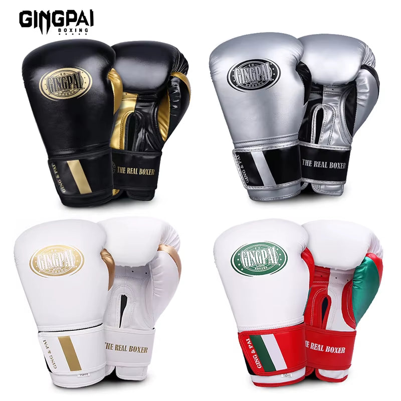 Boxing Gloves for Men Women Sparring Gloves PU Muay Thai MMA Profession Kickboxing Adults Sandbag Training Gloves Equipment