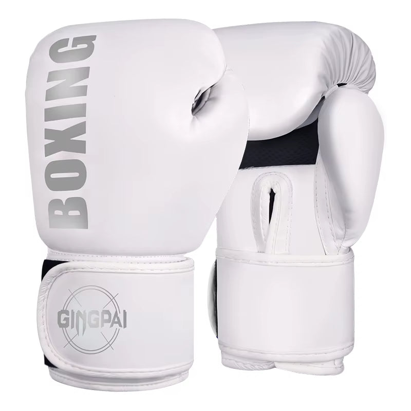 New Pro Boxing Gloves for Women Men Sanda Training Sandbags Muay Thai Combat Fight Adults Kickboxing Gloves