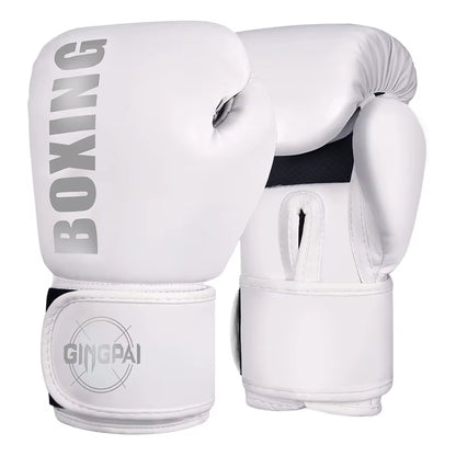 New Pro Boxing Gloves for Women Men Sanda Training Sandbags Muay Thai Combat Fight Adults Kickboxing Gloves