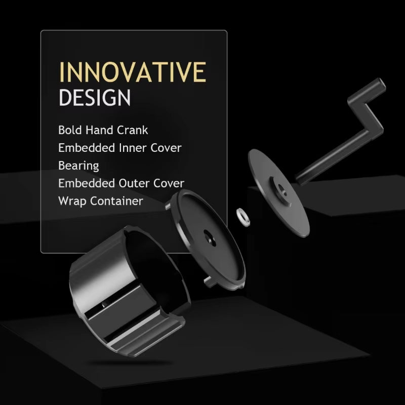 Portable Hand Wrap Roller Boxing Bandage Winder Box Sports Wrap Roller Sanda Muay Thai Inner Gloves Storage Winding Tool