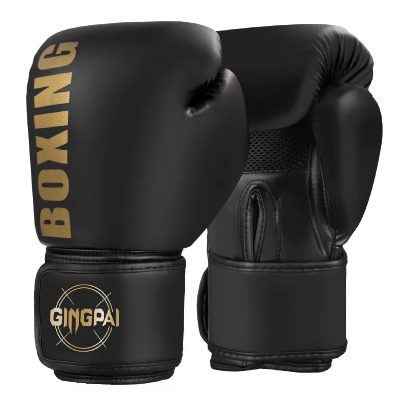New Pro Boxing Gloves for Women Men Sanda Training Sandbags Muay Thai Combat Fight Adults Kickboxing Gloves